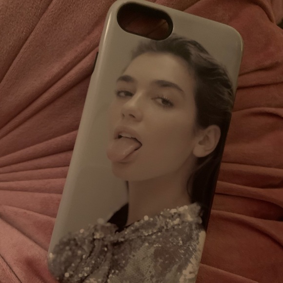 Dua Lipa Phone Case for iPhone 7/8 - Picture 1 of 2
